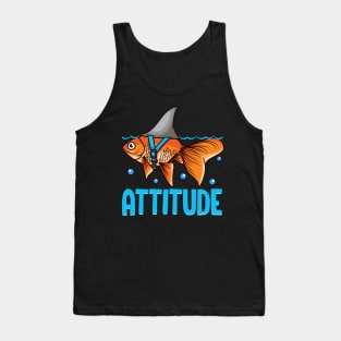 Attitude of a Shark Fish Confidence & Self Belief Tank Top